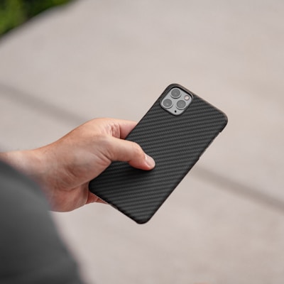 Obsidian Leather iPhone Case